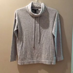 Forever 21 draw string cowl neck sweater size S {088}